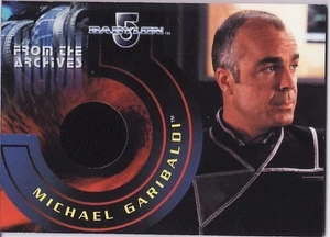 The Complete BABYLON 5 Costume Card C4 "Michael Garibaldi"  - Picture 1 of 1