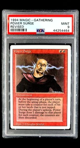 1994 MtG Magic the Gathering Revised Rare Power Surge PSA 9 Only 4 Graded Higher - Picture 1 of 12