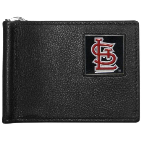 Siskiyou MLB Leather Bill Clip Wallet Cover
