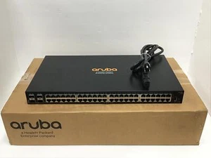 HPE ARUBA 6100 48 Port 4SFP 10GBE Network Switch 10/100/1000 JL676A#ABA - Picture 1 of 3