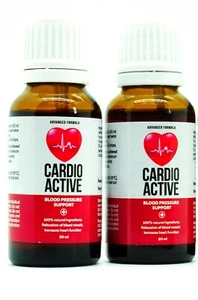 CARDIO ACTIVE Juego de 2- ¡Gotas de hierbas naturales para apoyo cardiovascular! - Bild 1 von 2