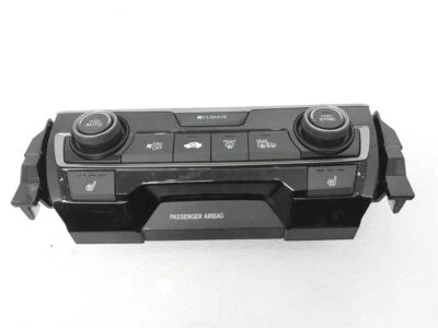 2017-2018 Honda Civic Ex Temperature Ac Heater Climate Control 79602-Tgg-C41zd - Image 1 of 4