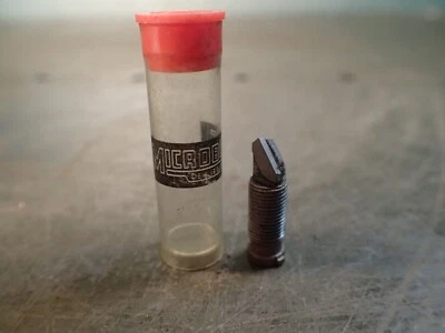Cartucho de perforación de carburo TSD Devlieg Microbore 2A3B: 1/4" grado de rosca TC-7, NOS Foto 1 de 4