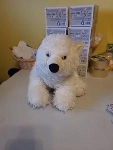 Peluche de oso polar Build A Bear*STL Zoo pies blancos especiales. Shaggy! E-14 - Imagen 1 de 6