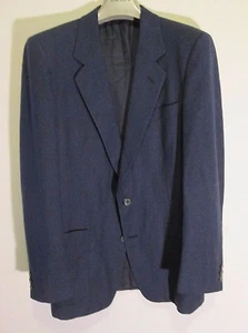 Gucci Made in Italy STUNNING FIT chic Prussian Blue Blazer Jacket IT 48 US 38 S - Picture 1 of 12