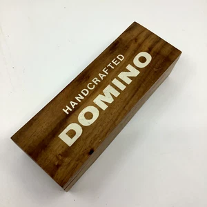 Handcrafted Dominoes Set with Wooden Box – Ideal for Collectors & Players - Picture 1 of 14