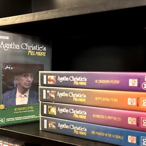 Agatha Christie's Miss Marple VHS 1984–1992 BBC Joan Hickson Bundle Like New - Picture 1 of 22