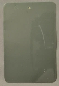 Jaguar Jade # 735 Code HEV Paint on Metal, Genuine Jaguar showroom Sample - Picture 1 of 2