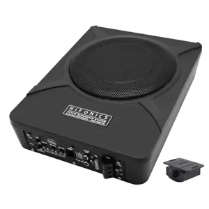 25cm 300W max. Untersitz Subwoofer Flach Car Hifi Bass Boost Auto - Bild 1 von 4