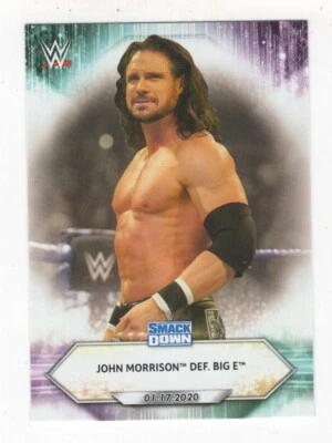 2021 TOPPS WWE WRESTLING - JOHN MORRISON #7 - Image 1 of 4
