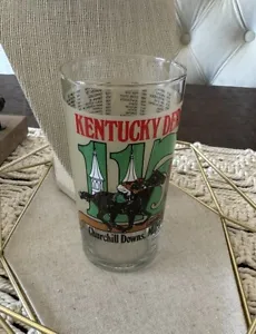 Kentucky Derby - 115th - 1989 Glass - Vintage - Picture 1 of 2