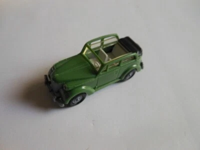 Opel Olympia 1938 Cabriolim. offen von Praline (Revell) grün in 1:87 - Bild 1 von 3
