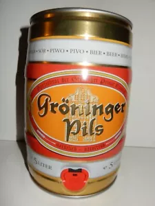 GRÖNINGER Pils Party Fass Gallon Bierdose aus DEUTSCHLAND (5 Liter) Leer ! - Bild 1 von 1