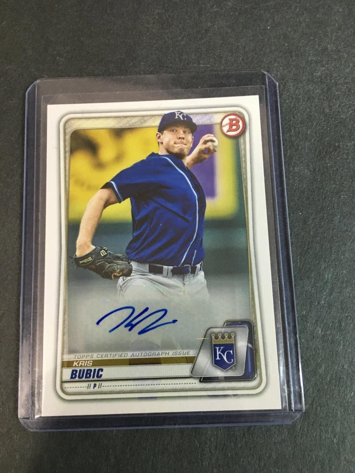 F163,389  2020 Bowman Prospect Autographs #PAKB Kris Bubic - Изображение 1 из 1