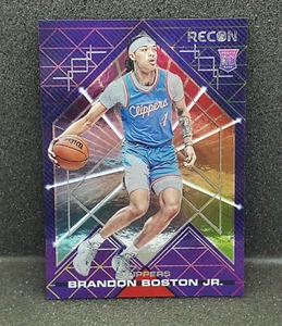 2021-22 Panini Recon Rookie RC Brandon Boston Jr. LA Clippers #228 - Foto 1 di 2