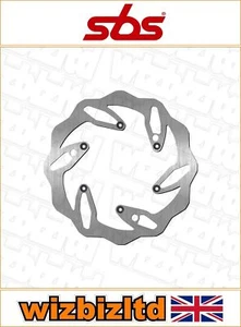 Husqvarna TE 125 2T 2014-2019 [Front SBS Brake Disc] [Wavy Solid] 5066 - Picture 1 of 2