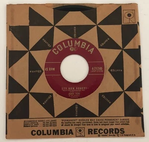 '54 Country Bopper 45 JOHNNY HICKS Hey Now Honey! Columbia hören - Bild 1 von 3