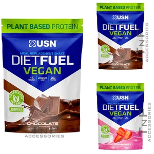 USN Diet Fuel Ultralean Vegan Meal Replacement 880g Protein Weight Loss Shake