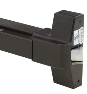 GLOBAL DOOR CONTROLS RIM PANIC EXIT DEVICE FOR DOORS UP 36" TH1100EDTBARDU - Picture 1 of 10