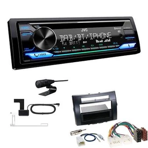 JVC CD-Receiver Autoradio DAB+ Bluetooth für Toyota Corolla Verso schwarz - Bild 1 von 6