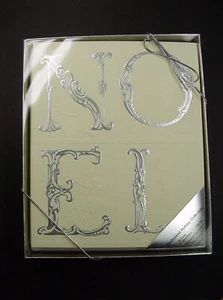 GEPRÄGTE WEIHNACHTSGRUSSKARTEN "GOTHIC NOEL" VON CURTIS SWANN. - Bild 1 von 10