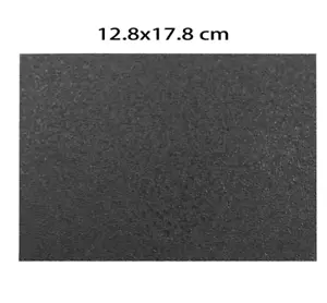 1 Stück Talon Griffe Gummi Material Blatt Schwarz Gummi Neu - Bild 1 von 4