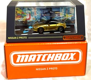 Matchbox 2022 Premium Gold Nissan Z Proto Limited Edition JDM 1:64 New Sealed - Picture 1 of 3