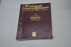Advanced Dungeon & Dragons 2nd Ed The Complete Thief’s Handbook - Picture 1 of 9