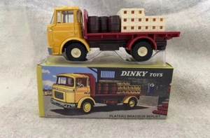 Atlas Dinky Toys 588 Plateau Brasseur Berliet GAK Camion - Brewery Truck - Picture 1 of 1
