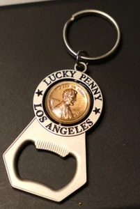 Lucky Penny Los Angeles Key Chain and Bottle Opener - Picture 1 of 3