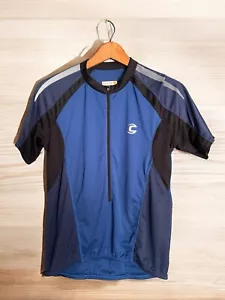 Cannondale Cycling Jersey Shirt Men's Medium Blue Activewear Logo Short Sleeve - Picture 1 of 8