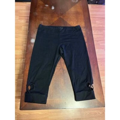 Marc New York by Andrew Marc Performance Women Black Leggings XL - Image 1 of 4