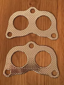 Subaru Exhaust Manifold Header Flange Gaskets EJ20 EJ25 GC8 WRX Sti - Picture 1 of 1