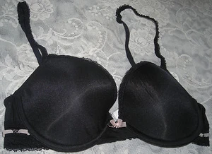 Jessica Simpson Black With Lace and Ribbon Trim 36 B 36B - Picture 1 of 4