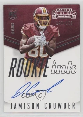 2015 Panini Contenders Rookie Ink RPS /199 Jamison Crowder #INK-JC Auto RC - Image 1 of 2