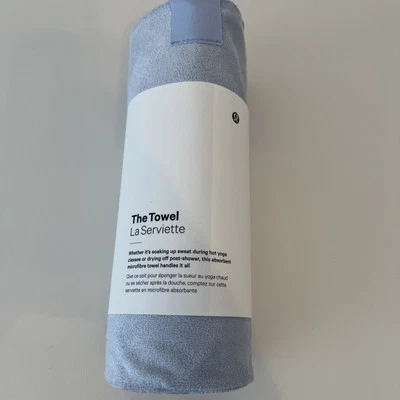Lululemon The Towel NWT Blue BLEN Hot Yoga 26” X 71” LU9AY2S - Image 1 of 4
