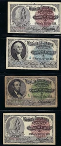 5 WORLD'S COLUBAIN EXPOSITION TICKETS. AND HALF DOLLAR COIN AND FOUR POST CARD'S - Picture 1 of 10