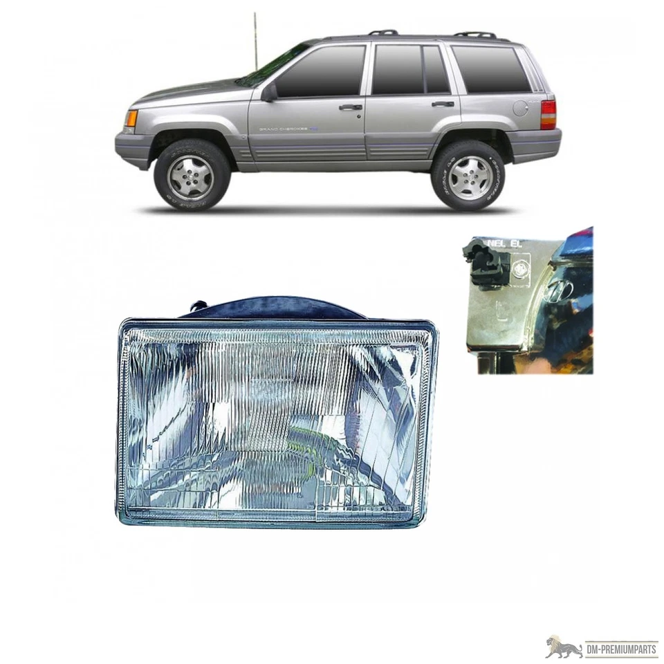 Hauptscheinwerfer Frontscheinwerfer links H4 für Jeep Grand Cherokee I (ZJ ZG) - Bild 1 von 1
