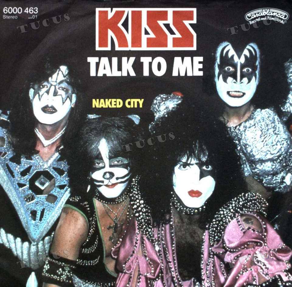 Kiss - Talk To Me 7" (VG+) '* - Image 1 of 1