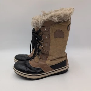 Sorel Tofino II Waterproof Winter Snow Boots Brown NY2419-373 Girls Youth Size 3 - Picture 1 of 8