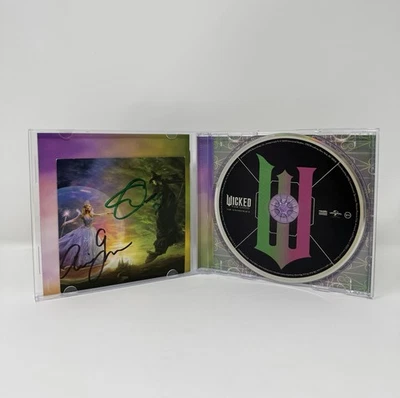 Wicked: For Good – The Soundtrack Signed CD - Double Full Signature - In Hand! - Image 1 of 4