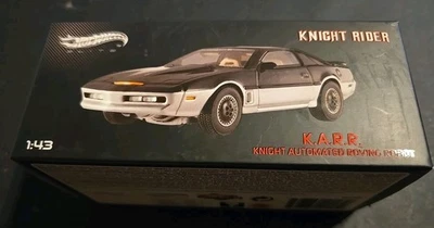 1: 43 风火轮 Elite Pontiac Trans AM 骑士 KARR K.A.R.R. 黑色/银色 — 第 1/4 张图片