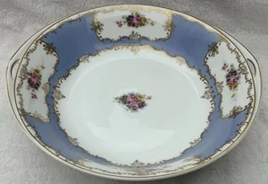 Kronach-Bayern Sylvia - Servier-/Obstschale - Antik Blumen Flieder/Lavendel - Bild 1 von 10