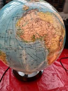 Globo luminoso antiguo 45 cm de altura con los límites de 1939 - Imagen 1 de 11