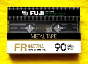 1x FUJI FR Metal 90 Cassette Tape 1982-1984 + OVP + SEALED + - Picture 1 of 2