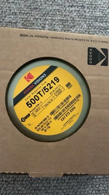 kodak 5219  500T Motion Picture Color Film 35mm 400ft Emu 495 - Image 1 of 3