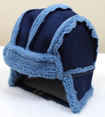 Childrens Place Baby Trapper Denim Hat Size 6-12 Months - Image 1 of 4