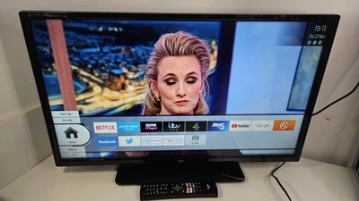 Bush DLED32HDS 32 Inch HD Ready Smart TV Netflix Freeview With Remote  - Image 1 of 4