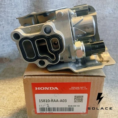 OEM Genuine VTEC Solenoid Spool Valve w/Gasket NIB 15810-RAA-A03 For Honda Acura - Image 1 of 4