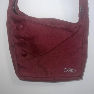 OGIO Brooklyn weinrot Tablet Handtasche Umhängetasche Messenger Bag Umhängetasche gefüttert - Bild 1 von 12